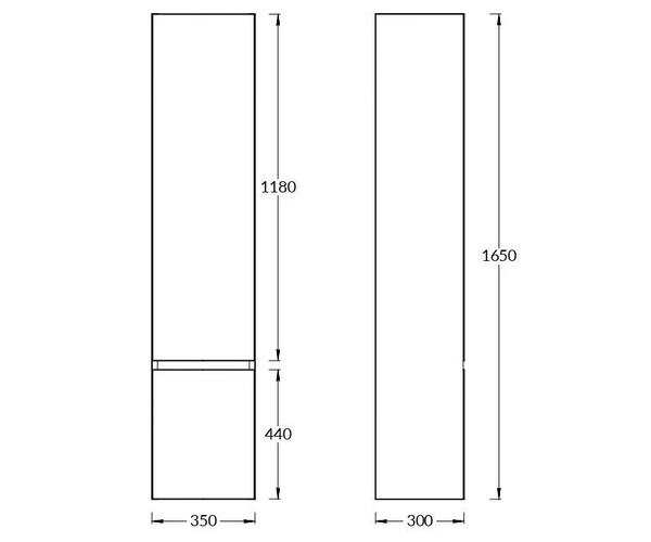 пенал KERAMA MARAZZI CUBO